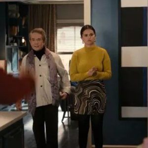 Motel Pelmo Skirt 70's Ripple Medium